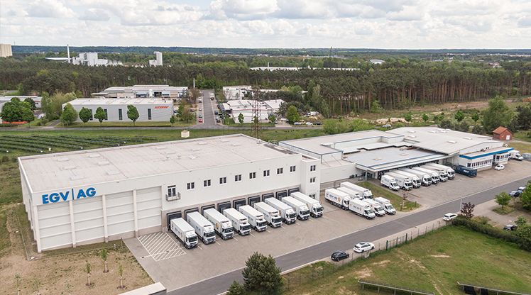 Bild des Standorts Eberswalde aus der Luft