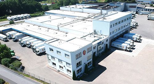 Bild des Standorts Unna aus der Luft