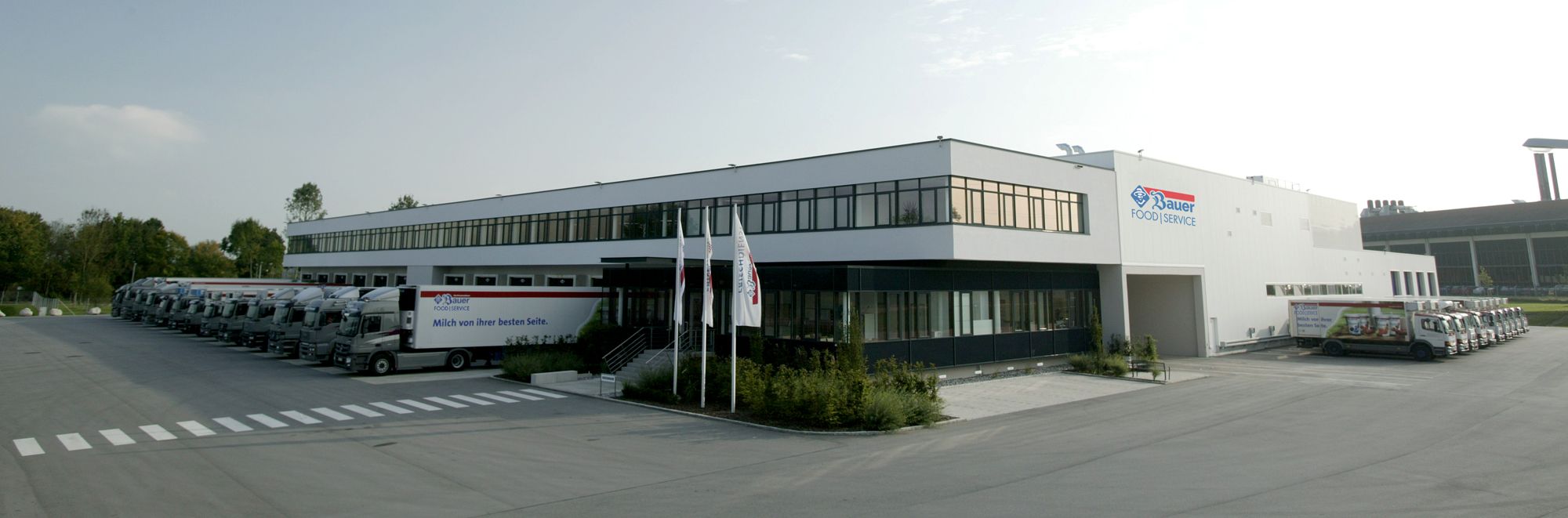 Frontansicht des Standorts Wasserburg