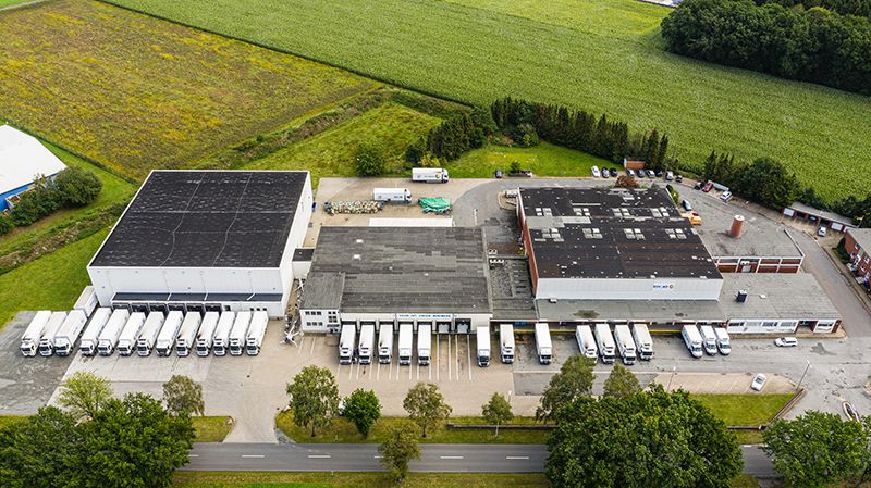 Bild des Standorts Stade aus der Luft